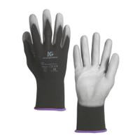 38727 Kimberly Clark G40 Grey Nylon Polyurethane Glove, Size 8, Polyurethane Coating