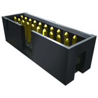 tss-112-04-g-d-ra Samtec TSS Series Right Angle Through Hole PCB Header, 24 Contact(s), 2.54 mm Pitch, 2 Row, Shrouded