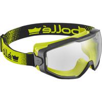 spectn12w Bolle Safety SPECTRUM, Scratch Resistant Anti-Mist Safety Goggles with Clear Lenses