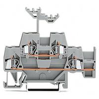 280-520-1 WAGO  280 Series Grey, 2.5mm², Double-Level, Cage Clamp Termination