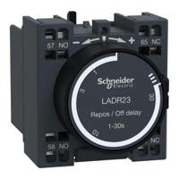 ladr23 Schneider Electric Auxiliary Contact Block, 2 Contact, 1 NO + 1 NC, Front Mount, TeSys LADN
