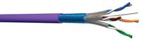 f5554sh1 CAEMMC, 100m Cat6a, Purple, F/FTP Shielded, Unterminated LSZH Sheath