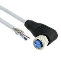 2273099-1 TE Connectivity Female 4 way M12 to Unterminated 4 way Free End Sensor Actuator Cable, 1.5 m