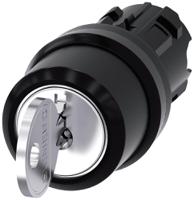 3su1000-4bl41-0aa0 Siemens SIRIUS ACT 3SU10 3-position Key Switch Head, Latching, 22mm Cutout