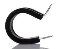 253-8560 RS PRO 28mm Black, Stainless Steel 304 P Clip