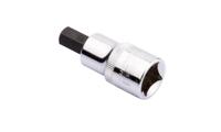 192-3792 RS PRO 1/2 in Drive Bit Socket, Hex Bit, 10mm, 55 mm Overall Length
