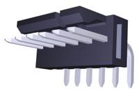 171857-3006 Molex KK 254 Series Right Angle Through Hole Pin Header, 6 Contact(s), 2.54 mm Pitch, 1 Row, Unshrouded