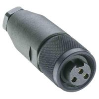 11206-rkc-3011 Lumberg Automation Circular Connector, 3 Contacts, Cable, 7/8 in Connector, Socket, Female, IP67, RKC Series