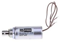 177-0145 RS PRO Linear Solenoid, 24 V dc