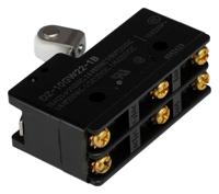 dz-10gw22-1b Omron Short Hinge Roller Lever Limit Switch, 2NO/2NC, DPDT, 10A Max