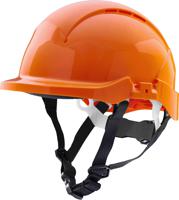 rsp08corlf RS PRO Orange Hard Hats with Chin Strap, Adjustable