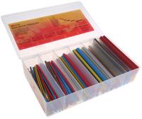 te100038823 3M Halogen Free Heat Shrink Tubing, Black, Blue, Brown, Clear, Green, Grey, Red, White, Yellow x 150mm Length 2:1