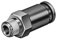 hb-14-qs-6 Festo HB-1/4-QS-6 Non Return Valve, 6mm Tube Inlet, R 1/4 Male Outlet, R1/4 Tube Outlet, -1 to10bar