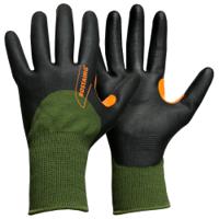 midseasont07 Rostaing MIDSEASON Black, Green Acrylic Work Gloves, Size 7, Nitrile Foam Coating