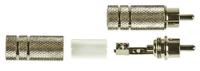 411-097 RS PRO Cable Mount RCA Plug, Nickel