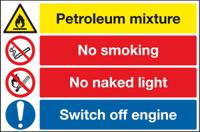 219-8294 RS PRO Hazard Warning Sign (English)