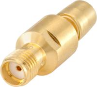 59k132-k00l5 Rosenberger Straight 50Ω RF Adapter SMB Socket to SMA Socket 4GHz