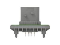 2-2378180-1 TE Connectivity 2-23781 Series Vertical Panel PCB Header, 7 Contact(s), 6 mm Pitch, 2 Row, Shrouded