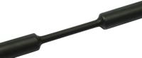 333-30600-tf31-62-po-x-bk HellermannTyton Heat Shrink Tubing, Black 6mm Sleeve Dia. x 30m Length 3:1 Ratio, TF31 Series