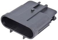 15397579 Delphi, GT 150 Automotive Connector Plug Black Cable Mount 6 Way, Crimp Termination