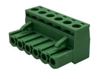 hrfe-06005v Conex-It, 5.08mm Pitch, HRFE, 6 Way, Right Angle, Pluggable Terminal Block, Plug, Cable Mount, Screw Termination,