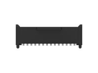 284257-e ERNI 284257 Series Vertical Surface PCB Header, 14 Contact(s), 0.8 mm Pitch, 1 Row, Shrouded