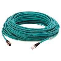1585d-m4tbjm-30 Allen Bradley, 30m Cat5e, Green M12 to RJ45, Unshielded Twisted Pair (UTP), Terminated