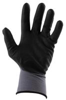 8010 Polyco Healthline Black, Blue, Brown, Pink, Red, White, Yellow Latex, Leather, Nylon, Sheepskin Work Gloves, Size 10