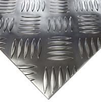 495-322 RS PRO Aluminium Checker Plate 2000mm x 1000mm, 3mm Thick