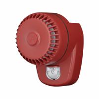 8500025full-0255x Eaton Red Sounder Beacon, 9 → 15 V dc, 18 → 28 V dc, IP65, Wall Mount, 106dB at 1 Metre