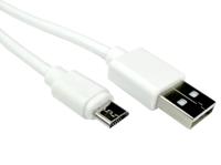 266-8458 RS PRO USB 2.0, Male USB A to Male Micro USB B, 1.8m