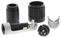 t3424501 Amphenol Industrial, C 091 B 6 Pole M16 Din Plug, 5A, 300 V ac, Male, Cable Mount