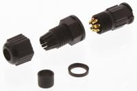 bd-08bmma-ll7001 Amphenol Industrial Circular Connector, 8 Contacts, Cable, Standard Connector, Plug, Male, IP67, Ceres Series