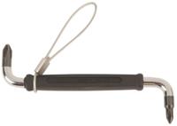 tah2047pr-1-2 Bahco Phillips Right Angle Screwdriver, PH1, PH2 Tip, 20 mm Blade, 100 mm Overall