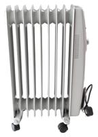 712-6070 RS PRO 2kW Oil Filled Radiator, Floor Mounted, Type G - British 3-pin