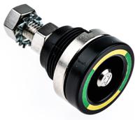 140007 Staubli Green/Yellow Female Test Socket, 6 mm Connector, Nickel Plating