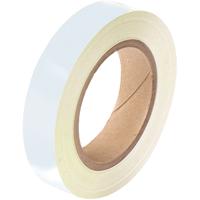 275205 Brady White Polyester Pipe Marking Tape, Dim. W 25mm x L 33m