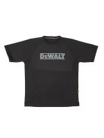 easton-xxl DeWALT Black Polyester Short Sleeve T-Shirt, UK- XXL