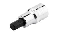 192-3787 RS PRO 1/2 in Drive Bit Socket, Hex Bit, 6mm, 55 mm Overall Length