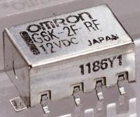 g6ku-2f-rf-5dc Omron Surface Mount High Frequency Relay, 5V dc Coil, 1GHz Max. Coil Freq., DPDT
