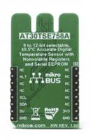 mikroe-2886 MikroElektronika Temp-Log Click MikroBus Click Board for AT30TSE758A