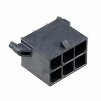 768290006 Molex 76829 Series Vertical PCB Header, 6 Contact(s), 5.7 mm Pitch, 2 Row, Shrouded