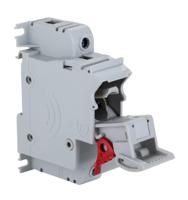 ch141du Eaton 50A Rail Mount Fuse Holder for 14 x 51mm Fuse, 1P, 690V ac