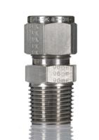 8msc8n-316 Parker Stainless Steel Pipe Fitting, Straight Coupler NPT 1/2in