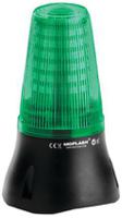 ledd125-04-04 Moflash LEDD125 Series Green Multiple Effect Beacon, 230V AC, Surface Mount, LED Bulb, IP65