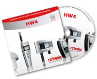 hw4-e-software Rotronic Instruments Hygrometer Software for Use with Hygrodata-NT-E Series Data Logger