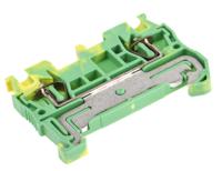 3031513 Phoenix Contact  ST 1.5-PE Series Green/Yellow, 0.08 → 1.5mm², Single-Level, Spring Clamp Termination