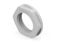 1sng607004r0000 Light Grey UL 94 V2 PA 6 Cable Gland Locknut, M16 Thread