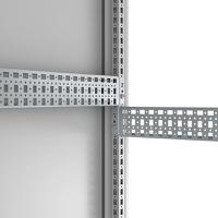clpk500 nVent HOFFMAN CLPK Series Mild Steel Mounting Rail, 500mm W, 74mm H, 26mm D, 26mm L For Use With Enclosure