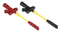 935980217 Hirschmann Test & Measurement Black/Red Grabber Clip with Split Clamp, 10A, 1kV, 4mm Socket